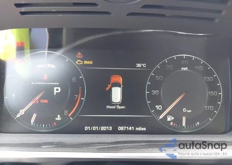 2016 Land Rover Range Rover Supercharged z USA, uszkodzony, nr VIN SALGS2EF6GA301144